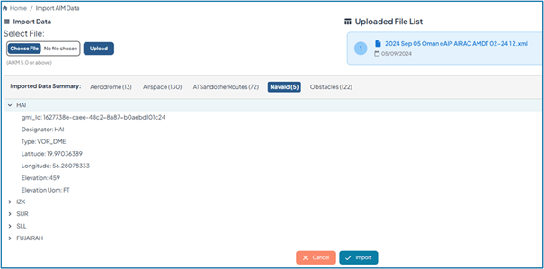 IAIDb-Import Static Data